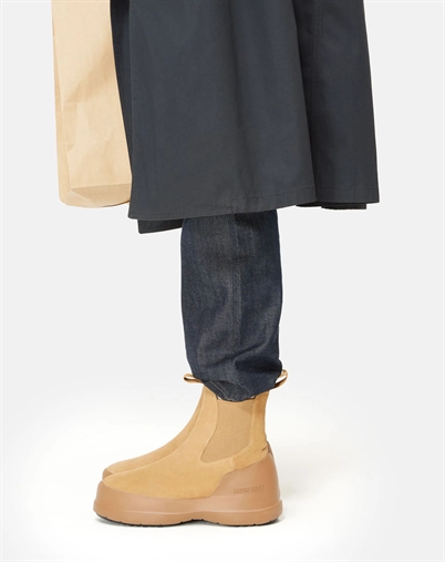 Moon Boot - Luna Suede Chelsea Støvle - Sand